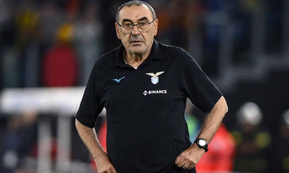 Sarri, allenatore Lazio