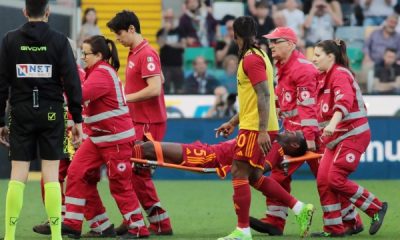 Udinese-Roma sospesa, paura per le condizioni N'Dicka, probabile infarto